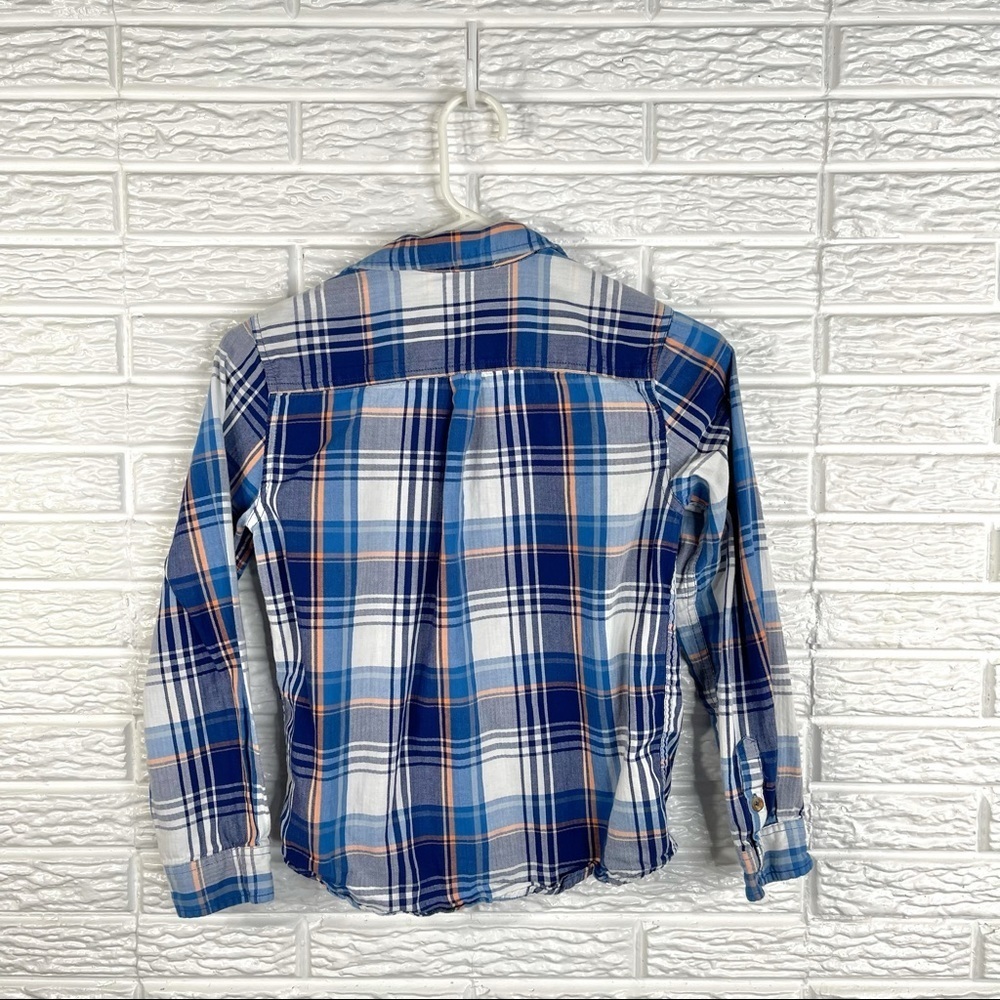 Buzz Cuts Boys Plaid Button Up Shirt - Picture 3 of 3